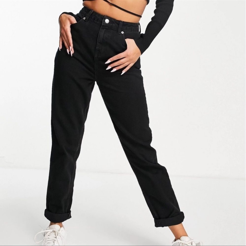 ASOS Black jeans high waist